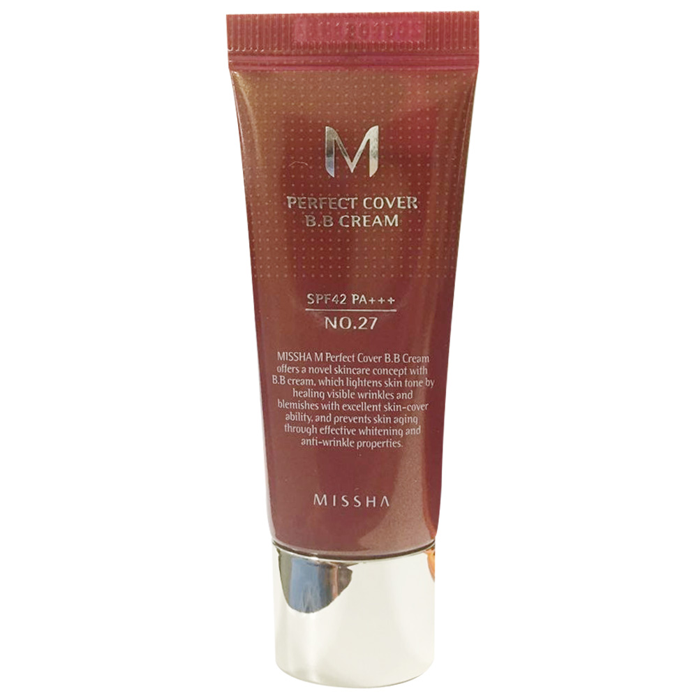 Bb missha тона. ББ-крем Missha m perfect Cover BB Cream spf42. BB крем Missha 20 мл. Missha BB крем m perfect Cover spf42/pa+++, 20 мл, 27. Missha perfect Cover spf42/pa+++ , 50 мл 27.